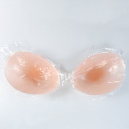 Biustonosz silikonowy niewidoczny Push Up Sexy biustonosz bez ramiączek Stealth klej Backless powiększacz piersi dla kobiet lepk