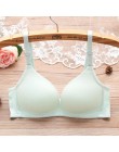 Bawełna gładka cienka stalowa bielizna biustonosz sexy gathering mały biustonosz brasiers dla pań