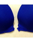 6 kolorów moda kobiety seksowna bielizna przednie zapięcie koronki Push Up bez szwu biustonosz z fiszbinami kobiety bielizna biu