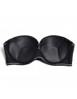 Nowe damskie seksowne wesele Multiway Super wyściełane biustonosz Push Up bez ramiączek Halter biustonosze rozmiar 32 34 36 38 4