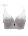 FallSweet damskie biustonosze Push Up koronkowe biustonosze Sexy Plus rozmiar biustonosz komfortowa bielizna damska