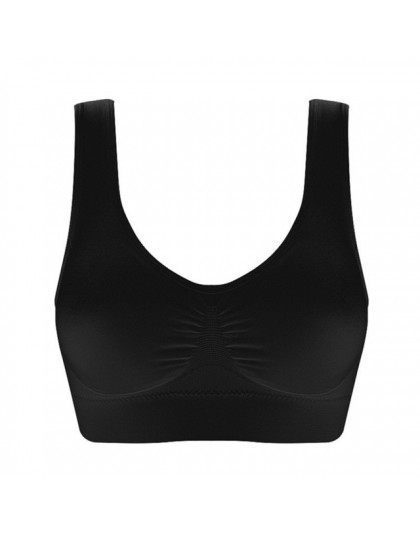 XLiKaKa stanik sportowy dziewczyny seksowny biustonosz z klockami bezszwowy biustonosz Push up Plus rozmiar XXXL bielizna bezprz