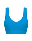 XLiKaKa stanik sportowy dziewczyny seksowny biustonosz z klockami bezszwowy biustonosz Push up Plus rozmiar XXXL bielizna bezprz