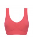 XLiKaKa stanik sportowy dziewczyny seksowny biustonosz z klockami bezszwowy biustonosz Push up Plus rozmiar XXXL bielizna bezprz