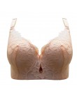 FallSweet damskie biustonosze Push Up koronkowe biustonosze Sexy Plus rozmiar biustonosz komfortowa bielizna damska