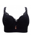 FallSweet damskie biustonosze Push Up koronkowe biustonosze Sexy Plus rozmiar biustonosz komfortowa bielizna damska