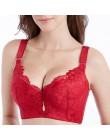 FallSweet damskie biustonosze Push Up koronkowe biustonosze Sexy Plus rozmiar biustonosz komfortowa bielizna damska