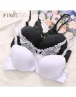 New Arrival biustonosz seksowny biustonosz Push-Up biustonosz zapinany z przodu dla kobiet motyl Racerback biustonosz małe piers