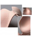 CINOON Sexy Gather biustonosze dla kobiet bielizna push-up biustonosz bezszwowy biustonosz bez fiszbin Backless Plunge Intimates