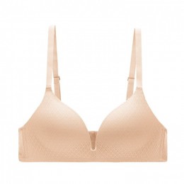 CINOON Sexy Gather biustonosze dla kobiet bielizna push-up biustonosz bezszwowy biustonosz bez fiszbin Backless Plunge Intimates