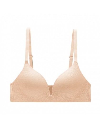 CINOON Sexy Gather biustonosze dla kobiet bielizna push-up biustonosz bezszwowy biustonosz bez fiszbin Backless Plunge Intimates