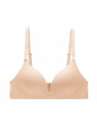 CINOON Sexy Gather biustonosze dla kobiet bielizna push-up biustonosz bezszwowy biustonosz bez fiszbin Backless Plunge Intimates