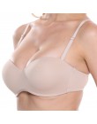 Plusgalpret Sexy Women Slim cienki bezszwowy biustonosz bez ramiączek wygodny bez podszewki fiszbinowy biustonosz owinięty klatk