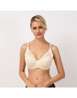 Plus rozmiar biustonosz D E Cup Sexy koronkowe biustonosze dla kobiet duży rozmiar biustonosz nieusztywniany push up moda bieliz