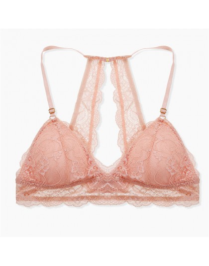 Finetoo Fashion 3/4 Cup czarny biustonosz bez fiszbin kobiet bez podszewki bielizna Sexy biustonosz kwiecista koronka dla kobiet