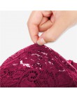 Plus rozmiar biustonosz D E Cup Sexy koronkowe biustonosze dla kobiet duży rozmiar biustonosz nieusztywniany push up moda bieliz