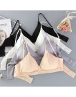 DERUILADY Sexy głębokie V jednolity kolor kobiet biustonosz cienki pasek biustonosz Push Up fiszbina do biustonosza bez szwu bie