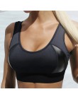 Biustonosz damski moda biustonosz sportowy Push Up topy 2019 nowy siłownia damski biustonosz sportowy 2 kolor