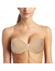 YANDW Hot biustonosz Push Up biały duży rozmiar bielizna Bralette kobiety Halter bez ramiączek Sexy BH ślub A B C D E F 70 75 80