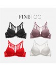 Kobiety biustonosz Sexy koronkowa bielizna bez pleców moda biustonosze push-up dla kobiet C D biustonosz nieusztywniany miękka b