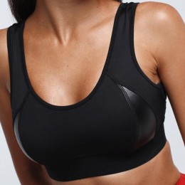 Biustonosz damski moda biustonosz sportowy Push Up topy 2019 nowy siłownia damski biustonosz sportowy 2 kolor