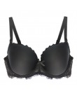 7610 Plus rozmiar biustonosz 30 32 34 36 38 40 42 44 46 D/DD/DDD/E/F/FF/G puchar fiszbiny Push Up Sexy koronkowy biustonosz dla 