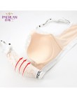 PAERLAN bez fiszbin Push Up Sexy kobiety biustonosz koronki list małe piersi dostosowuje powrót zamknięcie bielizna 3/4 szklanki