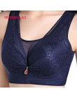 OUDOMILAI biustonosz w dużym rozmiarze bralette biustonosze push-up dla kobiet bielizna koronkowa seksowna kamizelka biustonosz 