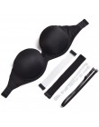 Seksowne biustonosze Push-Up Bralette bielizna damska biustonosz bez ramiączek niewidoczna koszulka weselna soutien wąwóz BH A B
