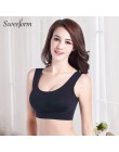 Sweeform Sexy biustonosze push-up dla kobiet komfort miękki biustonosz bez fiszbin biustonosz bezszwowy bielizna damska biustono