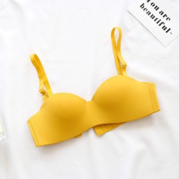 Seksowne biustonosze bez ramiączek dla kobiet niewidoczne biustonosz bielizna push-up bezszwowa bielizna Bralette biustonosz int