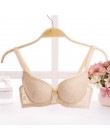Kobiety usztywniane biustonosze dla pani koronkowa seksowna bielizna biustonosz seksowna kwiecisty biustonosz koronkowy Bralette
