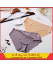 3 sztuk/partia majtki bezszwowe zestaw bielizna kobiet komfort Intimates moda kobiet niski wzrost majtki 6 kolory bielizna Drop 