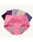 DULASI 3 sztuk szczelna majtki menstruacyjne spodnie fizjologiczne kobiety bielizna okres bawełna wodoodporne figi Dropshipping