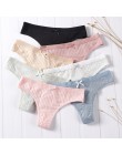 Seksowna bielizna damska bawełniana stringi stringi majteczki stringi bielizna damska figi spodnie intymne damskie Low-Rise 1 sz