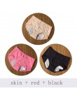 3 sztuk/zestaw majtki menstruacyjne kobiety seksowne spodnie szczelna bielizna nietrzymanie moczu okres dowód bawełniane majtki 