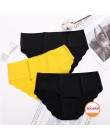 3 sztuk/partia majtki bezszwowe zestaw bielizna kobiet komfort Intimates moda kobiet niski wzrost majtki 6 kolory bielizna Drop 