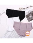3 sztuk/partia majtki bezszwowe zestaw bielizna kobiet komfort Intimates moda kobiet niski wzrost majtki 6 kolory bielizna Drop 