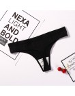 Seksowna bielizna damska bawełniana stringi stringi majteczki stringi bielizna damska figi spodnie intymne damskie Low-Rise 1 sz