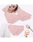 3 sztuk/partia majtki bezszwowe zestaw bielizna kobiet komfort Intimates moda kobiet niski wzrost majtki 6 kolory bielizna Drop 