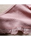 M-XL majtki damskie 3 sztuk/zestaw bawełna Solid Color Girl figi Sexy bielizna damska bielizna damska kalesony kobiety Intimate 