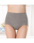 SEEDRULIA figi damskie wygodne bawełniane wysokiej talii bielizna damska Sexy ultra-cienkie figi