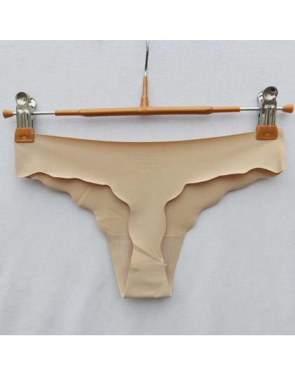 Hot Silk Sexy kobiety stringi g string bezszwowe majtki bielizna damska majtki Tanga niski wzrost bielizna majtki Intimates 8730