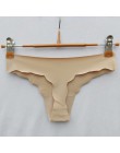 Hot Silk Sexy kobiety stringi g string bezszwowe majtki bielizna damska majtki Tanga niski wzrost bielizna majtki Intimates 8730