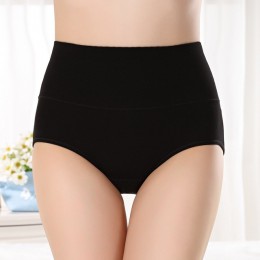 SEEDRULIA figi damskie wygodne bawełniane wysokiej talii bielizna damska Sexy ultra-cienkie figi