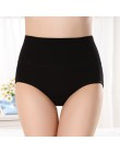 SEEDRULIA figi damskie wygodne bawełniane wysokiej talii bielizna damska Sexy ultra-cienkie figi