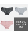 M-XL majtki damskie 3 sztuk/zestaw bawełna Solid Color Girl figi Sexy bielizna damska bielizna damska kalesony kobiety Intimate 