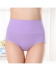 SEEDRULIA figi damskie wygodne bawełniane wysokiej talii bielizna damska Sexy ultra-cienkie figi