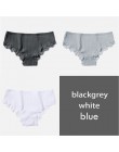 M-XL majtki damskie 3 sztuk/zestaw bawełna Solid Color Girl figi Sexy bielizna damska bielizna damska kalesony kobiety Intimate 