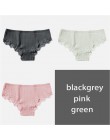M-XL majtki damskie 3 sztuk/zestaw bawełna Solid Color Girl figi Sexy bielizna damska bielizna damska kalesony kobiety Intimate 